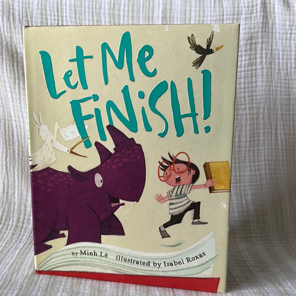 Let Me Finish! Hardcover Book 📕